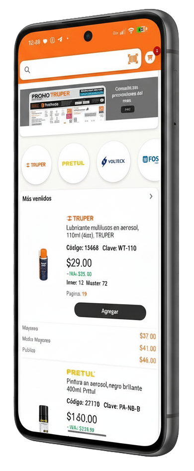 Dinamovil - Catalogo Truper en la app